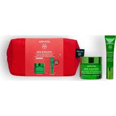 Apivita Pack Bee Radiant Gel-crème léger 50ml + Contour des yeux 15ml