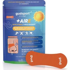 Gudslip Gudsport +Aire Bandelettes Nasales Orange 30 Unités