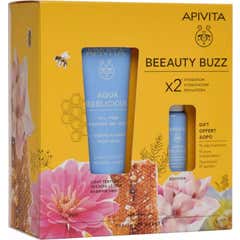 Apivita Pack Aqua Beelicious Gel Oil Free 40ml + Boster 10ml