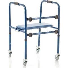 Moretti Déambulateur à 4 Roues avec Siège 1ut