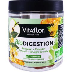 Vitaflor Bio Digestion Gummies Pomme Ananas 60uts