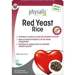 Physalis Levure Riz Rouge 60 Comprimés