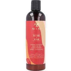 As I Am Restore & Repair Après Shampooing Huile Ricin Noir 355ml