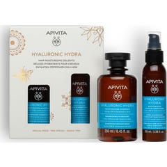 Apivita Pack Hyaluronic Hydra Champú 250ml + Acondicionador 100ml