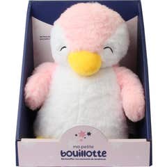 Ma Petite Bouillotte Bouillotte déhoussable Pingouin Rose 31 cm