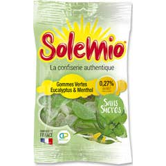 Solemio Gommes Ver Eucalyptus Menthe Sans Sucre Bio 100g