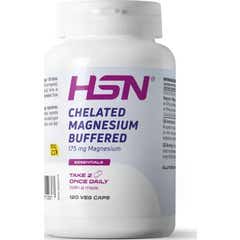 HSN Bisglicinato de Magnesio 175mg Magnesio 120vcaps