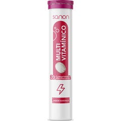 Sanon Multivitamines et Minéraux Orange 20comp