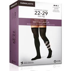 Farmalastic Homme Moyen Long (A-F) Compression Normale Noir TL