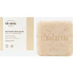 Fer À Cheval Nettoyante Solide Douce Visage Corps 100 g