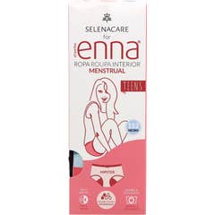 Enna Teens Culotte menstruelle hipster noir flux modéré T152
