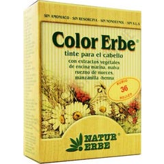 Color Erbe Teinture Végétale Sans Ammoniaque 36 Blond Rougeâtre 135ml