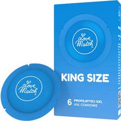 Love Match Préservatif King Size 6uts