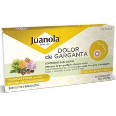 Juanola Dolor de Garganta Própolis Forte Sabor Suave Balsámico 20caps Juanola Dolor de Garganta Própolis Forte Sabor Suave Balsámico 20caps