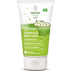 Weleda Shampooing et gel pour enfants 2en1 Lime 150ml