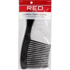 Red By Kiss Jumbo Rake Comb Black 1ut