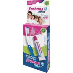 Forhans Smart Pack Cepillo de Dientes Plegable Dentífrico 2uds