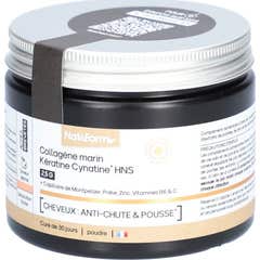 Nat & Form Collagène Marin Kératine Cynatine Hns 2.5G Poudr 120g