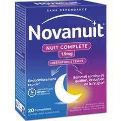 Novanuit Nuit Complète 1,9mg 20comp