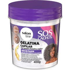 Salon Line Sos Cachos Gelatina Mix de Óleos 400g