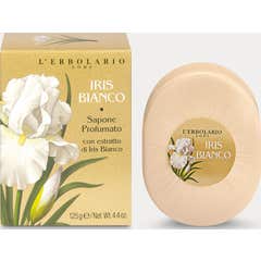 L'Erbolario Savon Parfumé Iris Blanc 125 g