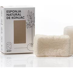 Konjac Sponge Naturbrush Éponge Biodégradable le Corps 1 Unité
