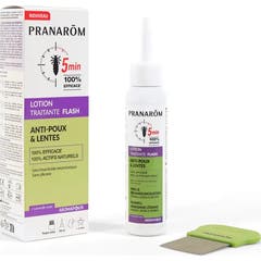 Pranarom Pack Aromapoux Lotion Flash Anti-Poux 100 ml + Peigne