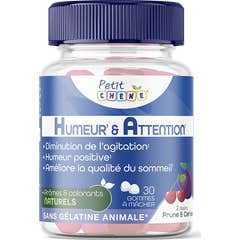 Petit Chêne Humeur & Attention 30 Gummies
