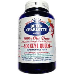 Quenn Charlotte Huile Pure Saumon Sockeye 120caps