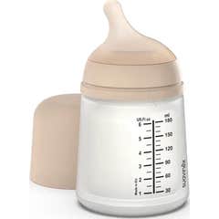 Suavinex Biberon Anticolique T Silic +0M 180ml S Light Sand 1ut