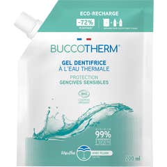 Buccotherm Gel Dentaire Bio Gencives Sensibles Menthe Eco-Recharge 200 ml