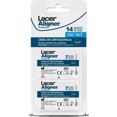 Lacer Aligner Cire Orthodontique 2x7 barres
