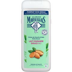 Le Petit Marseillais Gel Baño Leche de Almendras BIO 650ml