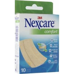 Nexcare Comfort Pansements Bandes 10 x 6cm 10 Unités