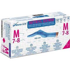 Naturex 626 Gants Nitrile Non Poudre Taille M 100uts