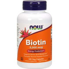 Now Foods Biotine 5mg 120caps