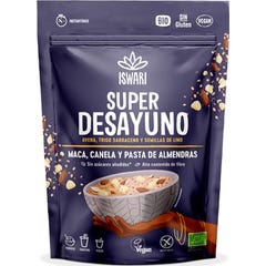 Iswari Super Petit-déjeuner Maca Cannelle Pâte d’Amandes 360 g