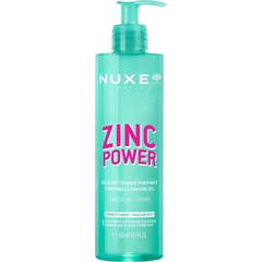 Nuxe Zinc Power Gel Nettoyant Purifiant 400ml