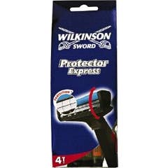 Wilkinson Sword Protector Express Rasoir 4 pièces