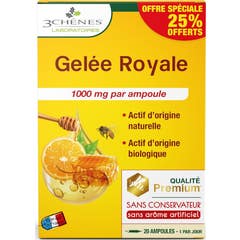 Les 3 Chenes Gelée Royale 1000mg 20x10ml
