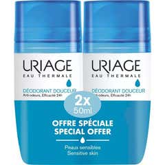 Uriage Déodorant Doux Roll-on 2x50ml