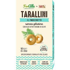 ForAlle Tarallini Fenouil Sans Gluten 6x30g