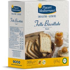 Piaceri Mediterranei Biscottes Bio 110g