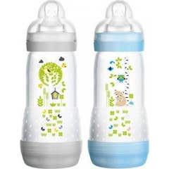 Mam Easy Start Biberon Anticolique Garçon Tétine Débit 3 230ml Lot de 2