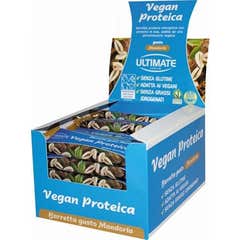 Ultimate Barre Vegan Protéinée Amandes 24uts