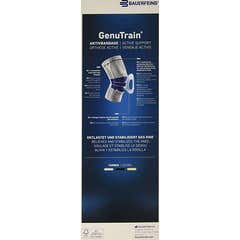 Bauerfeind GenuTrain S Genouillère Titane Droit Taille 2 1ut