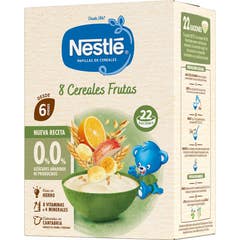 Nestlé Bouillie 8 Céréales aux Fruits 0% Sucres 330 g