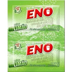 Eno Sal de Fruta Sabor Limão Saquetas 10x5g