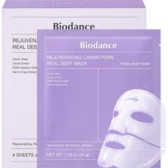Biodance Rejuvenating Caviar PDRN Real Deep Masque 4 masques en tissu