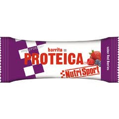 Nutrisport Barre Protéinée Fruits Rouges Bio 44g